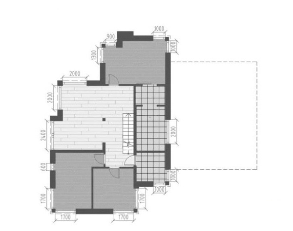 Проект 268 - дом из теплоблока 14 x 15 м - Дома из блоков 3