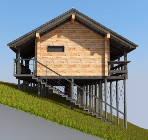 Построить дом на склоне