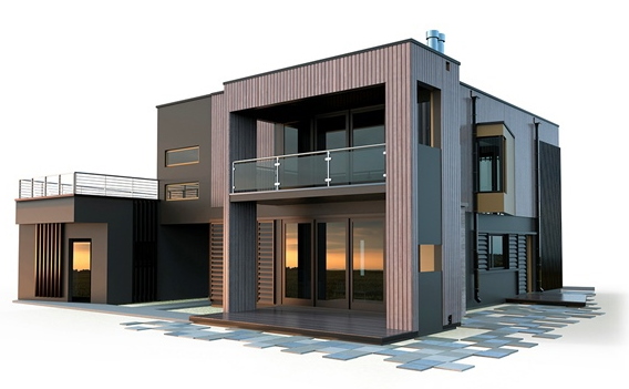 Технология возведения каркасного многоэтажного дома с плоской крышей